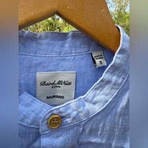 🚤 MURANO BAIRD MCNUTT Irish Linen Button Down Shirt.